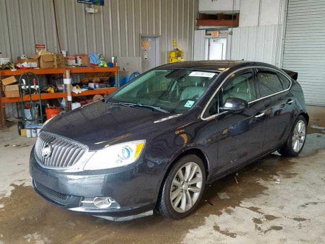 1G4PP5SK3D4162656 - 2013 BUICK VERANO BLACK photo 2