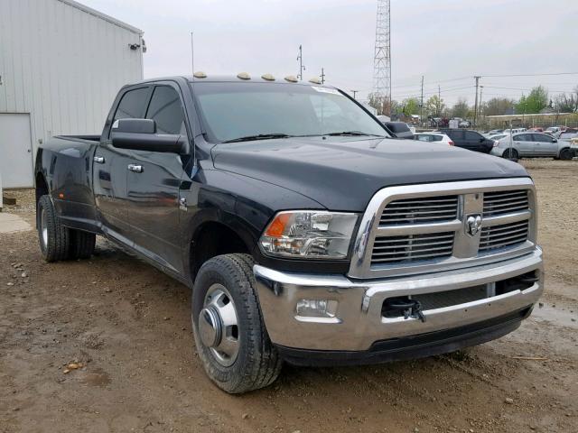 3D73Y4CL8AG156406 - 2010 DODGE RAM 3500 BLACK photo 1