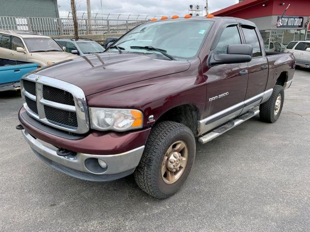 3D7KU28C24G194030 - 2004 DODGE RAM 2500 S მუქწითელი ფოტო 4