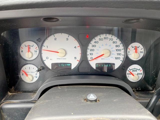 3D7KU28C24G194030 - 2004 DODGE RAM 2500 S მუქწითელი ფოტო 9