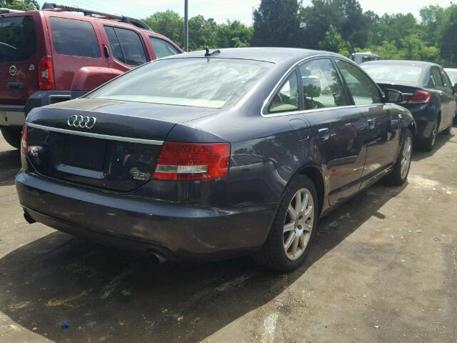 WAUDG74F85N084192 - 2005 AUDI A6 3.2 QUA CHARCOAL photo 4