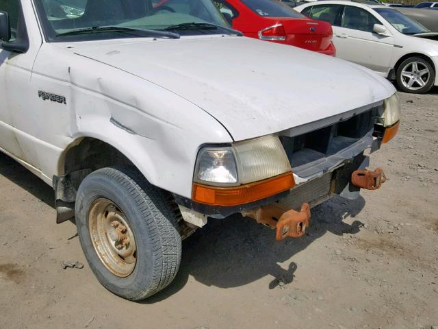 1FTYR10CXWUA46719 - 1998 FORD RANGER WHITE photo 9