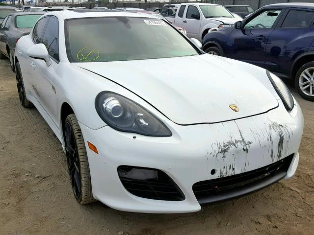 WP0AF2A79DL075844 - 2013 PORSCHE PANAMERA G WHITE photo 1