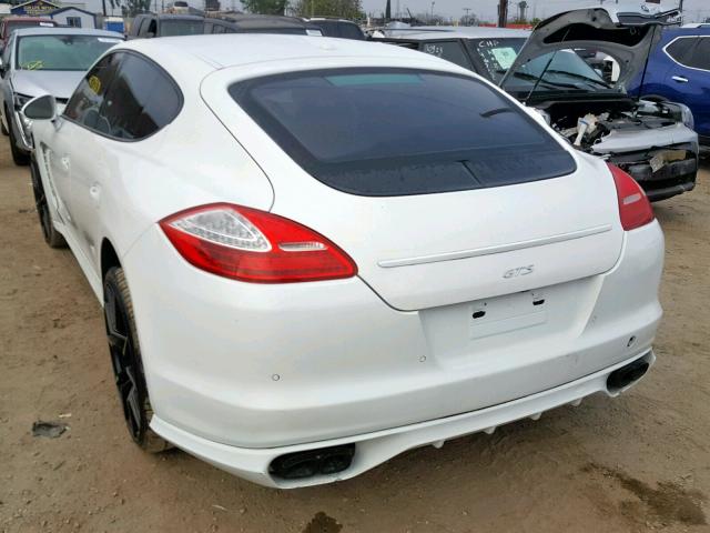 WP0AF2A79DL075844 - 2013 PORSCHE PANAMERA G WHITE photo 3