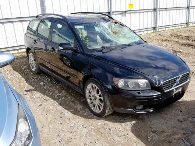 YV1MW682552049483 - 2005 VOLVO V50 T5 BLACK photo 1