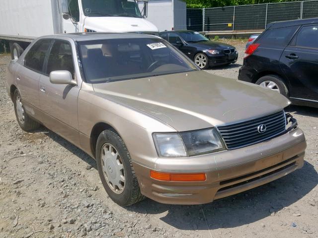 JT8BH28F8V0078151 - 1997 LEXUS LS 400 GOLD photo 1