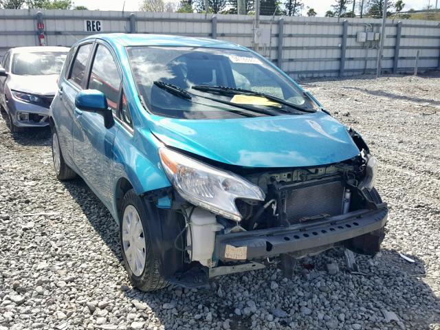 3N1CE2CP9EL375952 - 2014 NISSAN VERSA NOTE TEAL photo 1