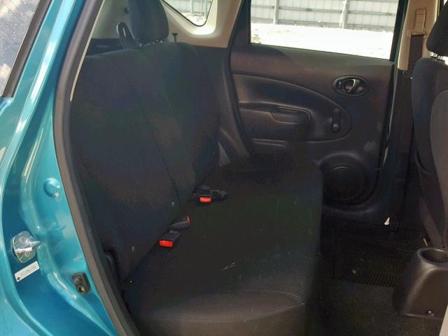 3N1CE2CP9EL375952 - 2014 NISSAN VERSA NOTE TEAL photo 6