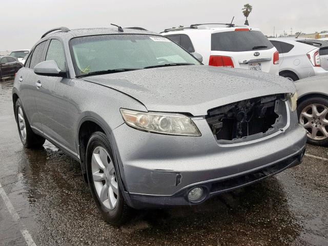 JNRAS08W65X216683 - 2005 INFINITI FX35 GRAY photo 1