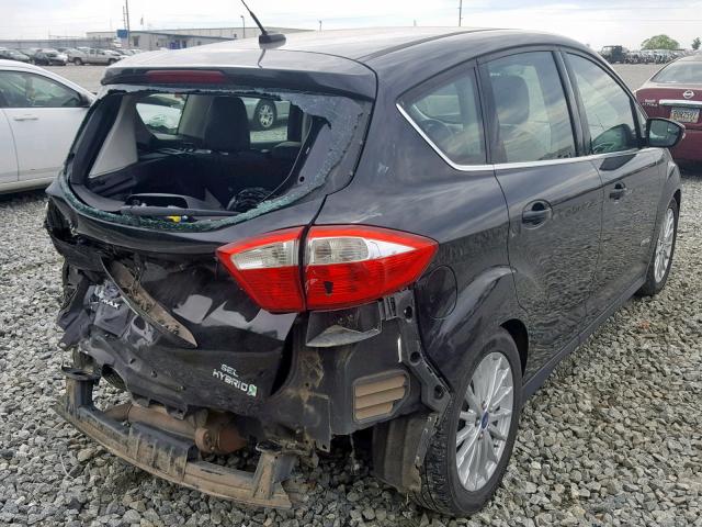 1FADP5BU9DL520153 - 2013 FORD C-MAX SEL BLACK photo 4