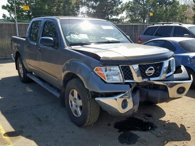 1N6AD07W68C432537 - 2008 NISSAN FRONTIER C GRAY photo 1