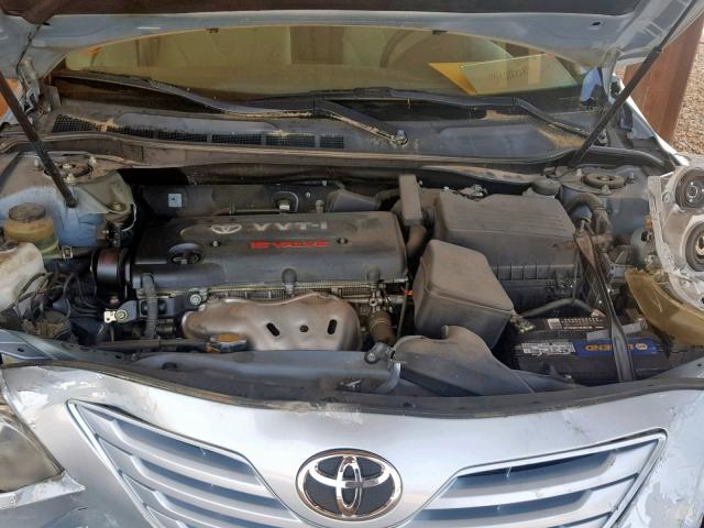 JTNBE46K273066659 - 2007 TOYOTA CAMRY NEW BLUE photo 7