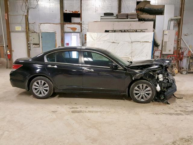 1HGCP3F86BA026284 - 2011 HONDA ACCORD EXL BLACK photo 9