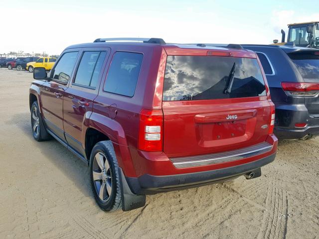 1C4NJPFA1GD655914 - 2016 JEEP PATRIOT LA RED photo 3