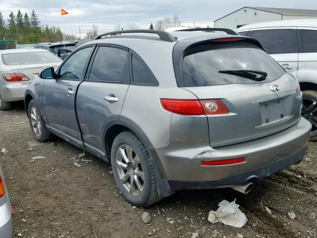 JNRBS08W73X400354 - 2003 INFINITI FX45 GRAY photo 3