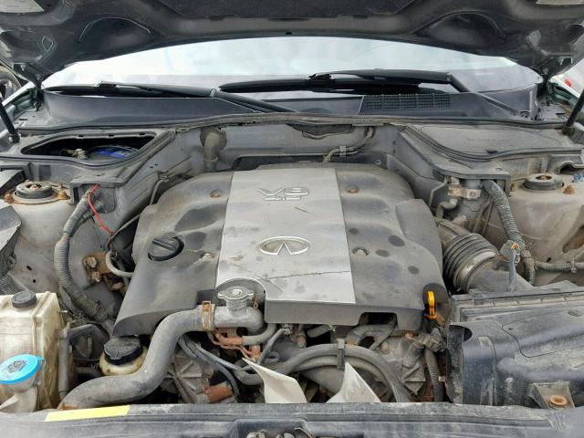 JNRBS08W73X400354 - 2003 INFINITI FX45 GRAY photo 7