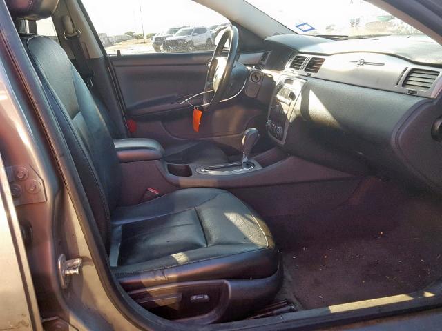 2G1WU58R879240579 - 2007 CHEVROLET IMPALA LTZ GRAY photo 5