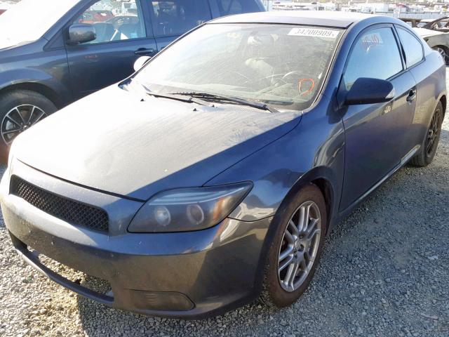 JTKDE177060083751 - 2006 TOYOTA SCION TC შავი ფოტო 2