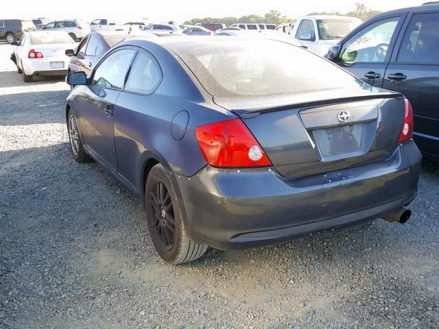 JTKDE177060083751 - 2006 TOYOTA SCION TC შავი ფოტო 3
