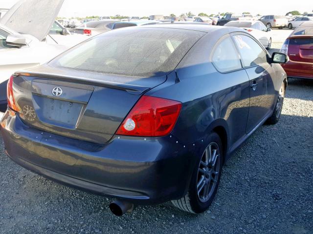 JTKDE177060083751 - 2006 TOYOTA SCION TC შავი ფოტო 4