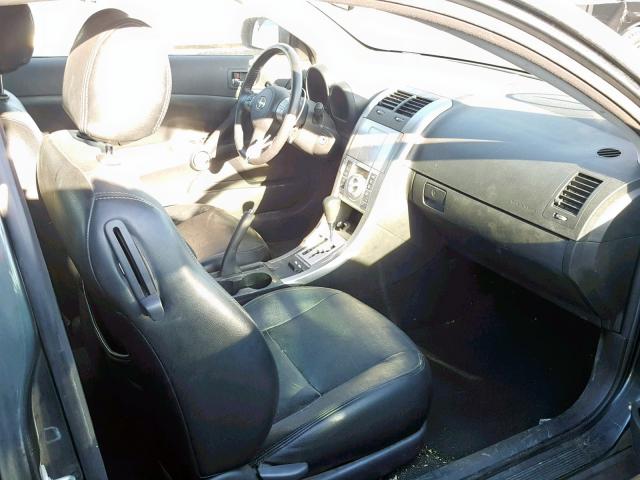 JTKDE177060083751 - 2006 TOYOTA SCION TC შავი ფოტო 5