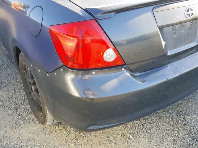 JTKDE177060083751 - 2006 TOYOTA SCION TC შავი ფოტო 9