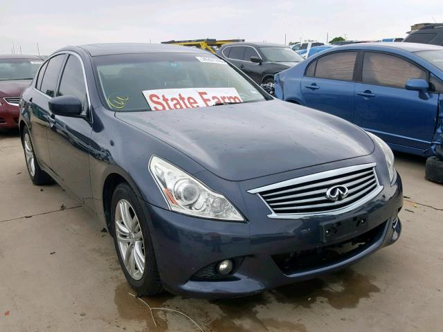 JN1CV6APXBM509623 - 2011 INFINITI G37 BASE BLUE photo 1