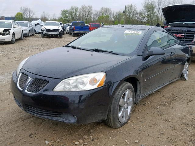 1G2ZH158264158088 - 2006 PONTIAC G6 GT BLACK photo 2