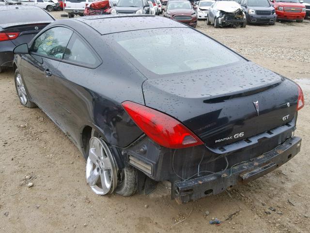 1G2ZH158264158088 - 2006 PONTIAC G6 GT BLACK photo 3