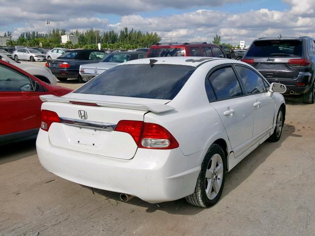 2HGFA16609H335701 - 2009 HONDA CIVIC LX-S 白色 照片 4