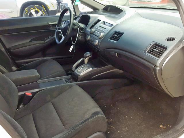 2HGFA16609H335701 - 2009 HONDA CIVIC LX-S 白色 照片 5
