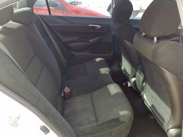 2HGFA16609H335701 - 2009 HONDA CIVIC LX-S 白色 照片 6