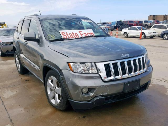 1C4RJEAG8DC589218 - 2013 JEEP GRAND CHER GRAY photo 1