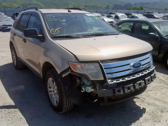 2FMDK36C97BB25517 - 2007 FORD EDGE SE TAN photo 1