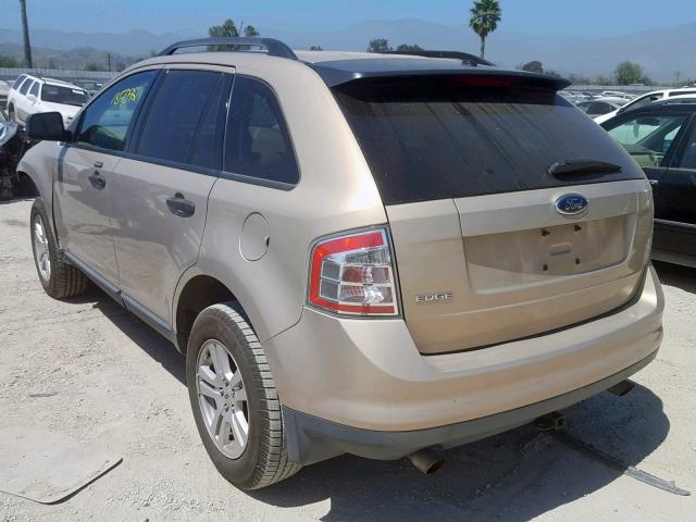 2FMDK36C97BB25517 - 2007 FORD EDGE SE TAN photo 3