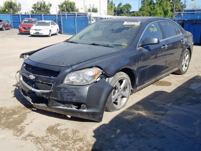 1G1ZC5E09CF225659 - 2012 CHEVROLET MALIBU 1LT 灰色 照片 2