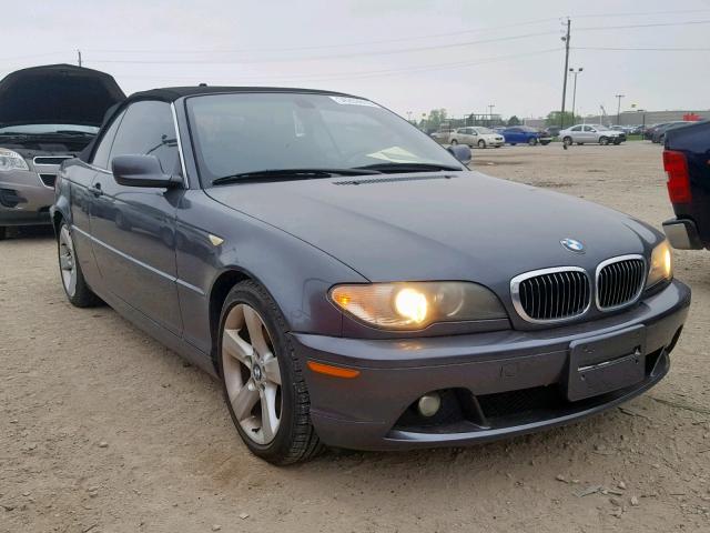 WBABW33416PX88324 - 2006 BMW 325 CI GRAY photo 1