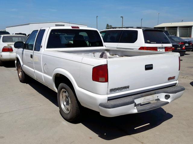 1GTCS19W3Y8159581 - 2000 GMC SONOMA WHITE photo 3