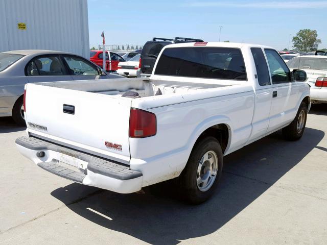 1GTCS19W3Y8159581 - 2000 GMC SONOMA WHITE photo 4