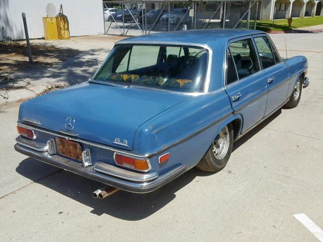 00010901812005376 - 1970 MERCEDES-BENZ 300 SEL BLUE photo 4