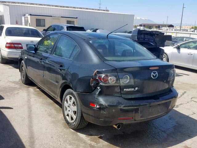 JM1BK32F591232235 - 2009 MAZDA 3 I BLACK photo 3