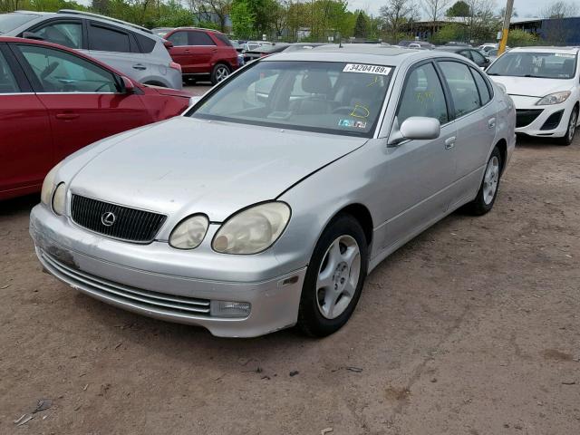 JT8BD68SXX0058468 - 1999 LEXUS GS 300 SILVER photo 2