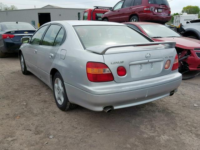 JT8BD68SXX0058468 - 1999 LEXUS GS 300 SILVER photo 3