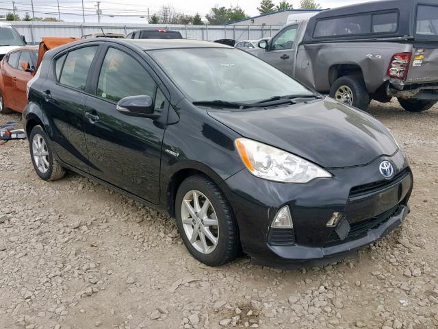 JTDKDTB30D1531155 - 2013 TOYOTA PRIUS C BLACK photo 1