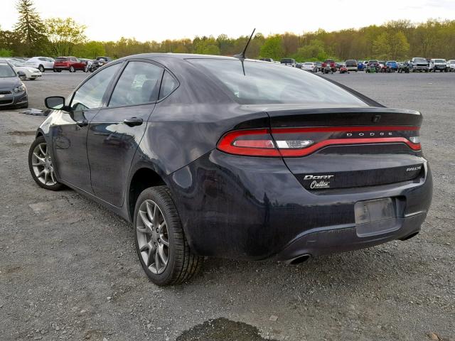 1C3CDFBB8FD120380 - 2015 DODGE DART SXT BLACK photo 3