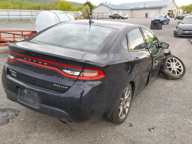 1C3CDFBB8FD120380 - 2015 DODGE DART SXT BLACK photo 4