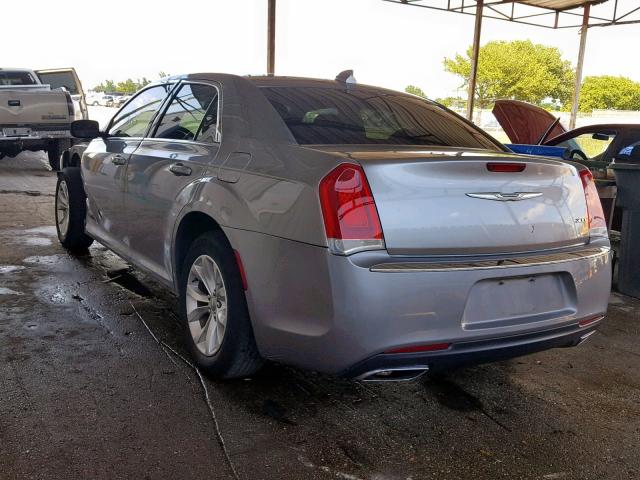 2C3CCAAGXFH806975 - 2015 CHRYSLER 300 LIMITE GRAY photo 3