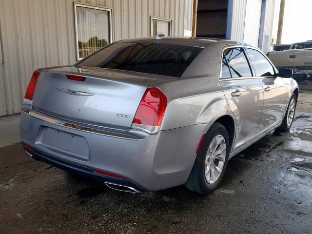 2C3CCAAGXFH806975 - 2015 CHRYSLER 300 LIMITE GRAY photo 4