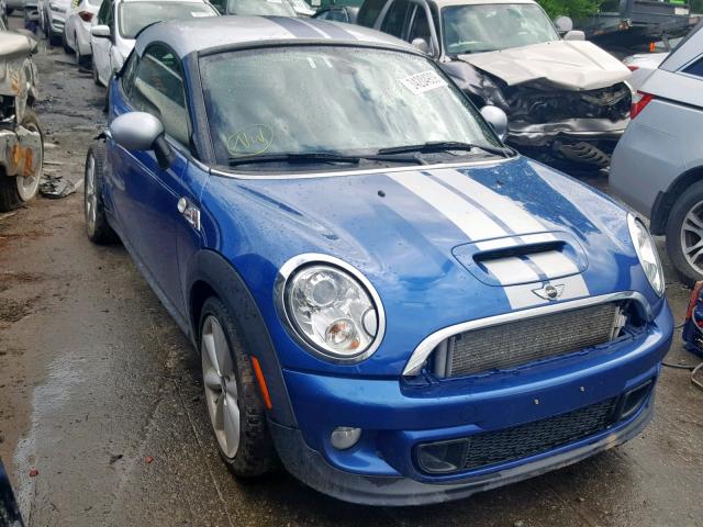 WMWSX3C58CT408162 - 2012 MINI COOPER COU BLUE photo 1