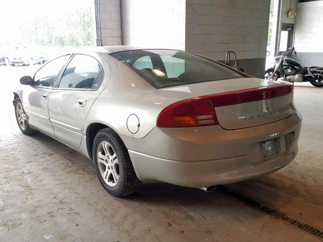 2B3HD56J9YH242640 - 2000 DODGE INTREPID E BEIGE photo 3